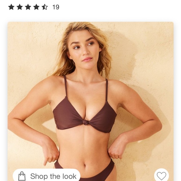 Wild Fable Brown Bikini Top - Picture 2 of 5